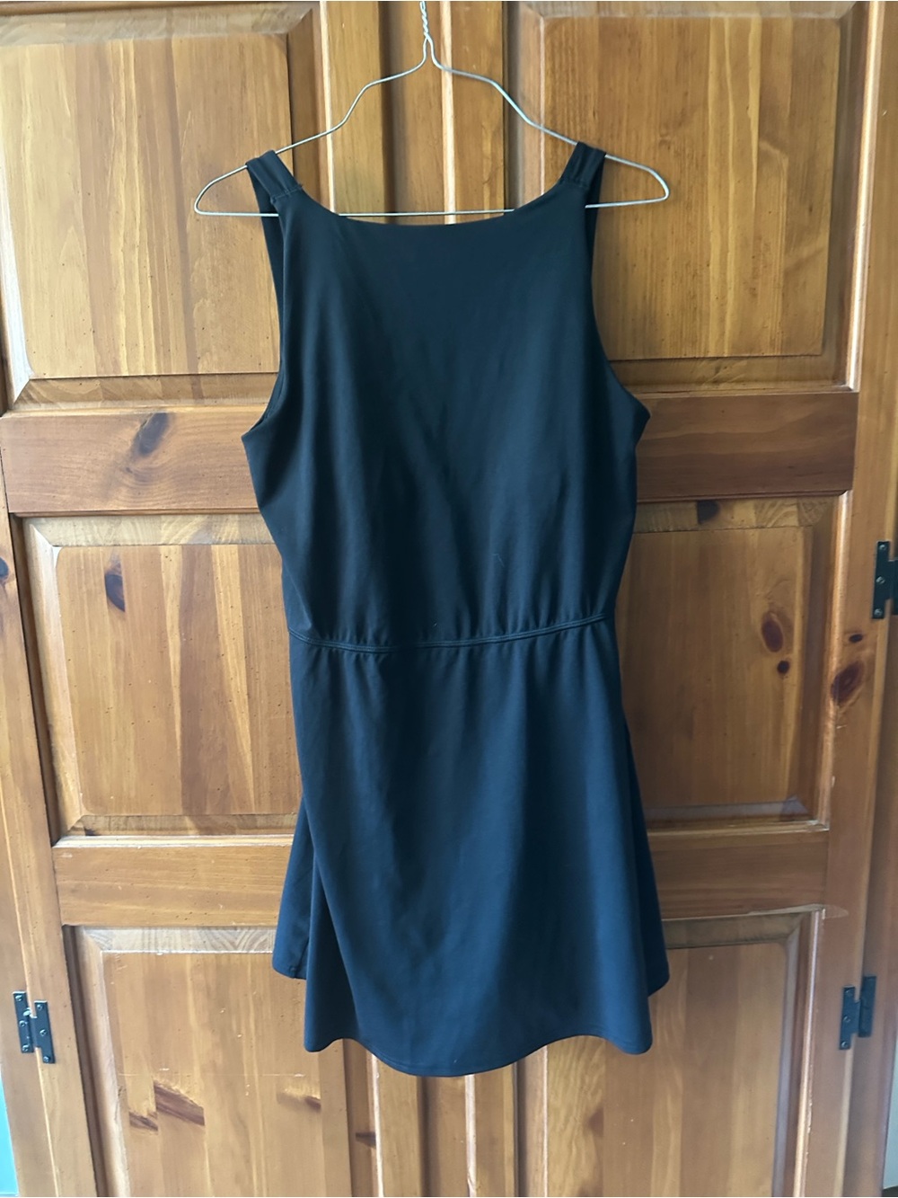 All in Motion exercise outfit with attached shorts and padded bra size M